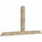 Ekena Millwork Portland Rough Sawn Timber Gable Bracket, Douglas Fir, 108"W x 54"H x 6"D x 6"F, 12/12 Pitch GBW108X54X0606POR00RDF - alternate 4
